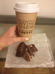 I'm a coffee addict and love me a great coffee shop! New York has many great options to offer. But, in my pursuit, I've found a favorite...If you want a fabulous coffee shop with excellent coffee and tasty food offerings, but an even better ambiance... check out Irving Farm Coffee Roasters. They have two locations: (Irving/18th Street) (MY FAVE!) and an UWS location (79th and Amsterdam)