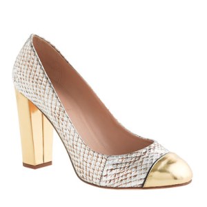 J.Crew Etta Pumps Snakeskin...perfect spring wardrobe addition!