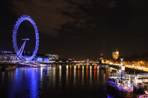 london eye night