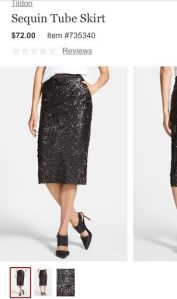 sequinskirt